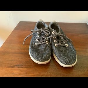 Gray Allbirds sneakers shoes size 8